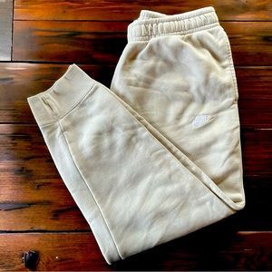 Nike Men’s xxl cream sweatpants